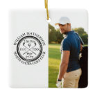 Golf Hole in One Personalized Photo Golfer 