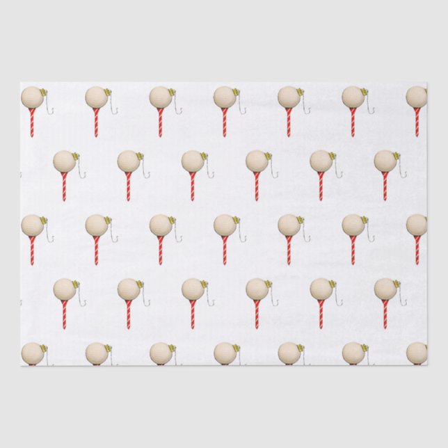 Golf Holiday Gift Ideas Tissue Paper (Front)