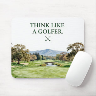 Golf Home Décor Collection Premium Mouse Pad