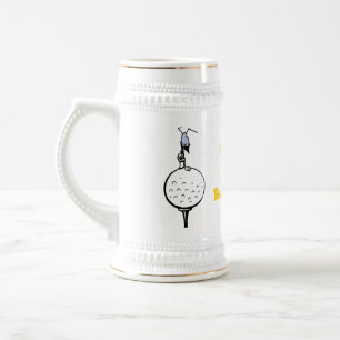 Golf Humour Happy Birthday Beer Stein