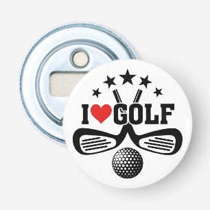 Golf, I Love Golf Bottle Opener
