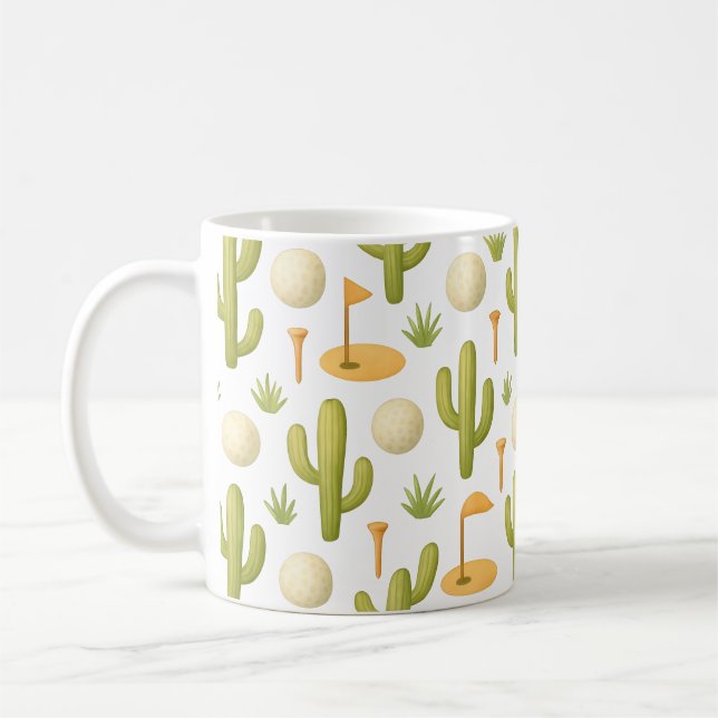 Golf  in Arizona  Coffee Mug (Left)