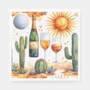 Golf in Arizona  Napkins