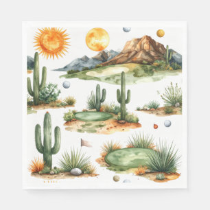 Golf in Arizona  Napkins