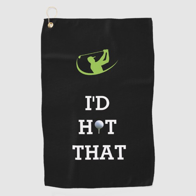 Golf in Comfort with Personalized Towels (Front)
