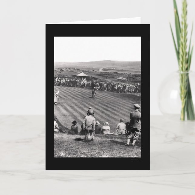 Golf in Scotland 1926 Card (Front)