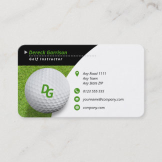 Golf Instructor | Master Sport Business Card