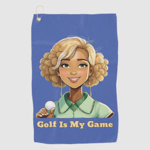 Golf Is My Game Women's Golf Towel