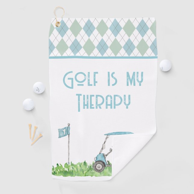 Golf is my Therapy Towel (InSitu)