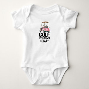 Golf it's in my DNA for Golfer Baby Bodysuit