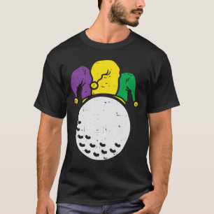 Golf Jester Hat Mardi Gras Carnival Player Coach G T-Shirt