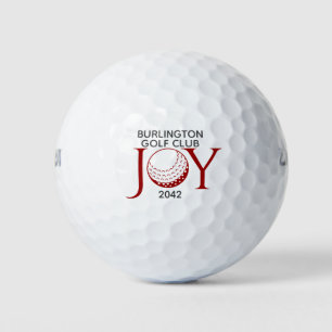 Golf Joy & Peace Christmas Balls