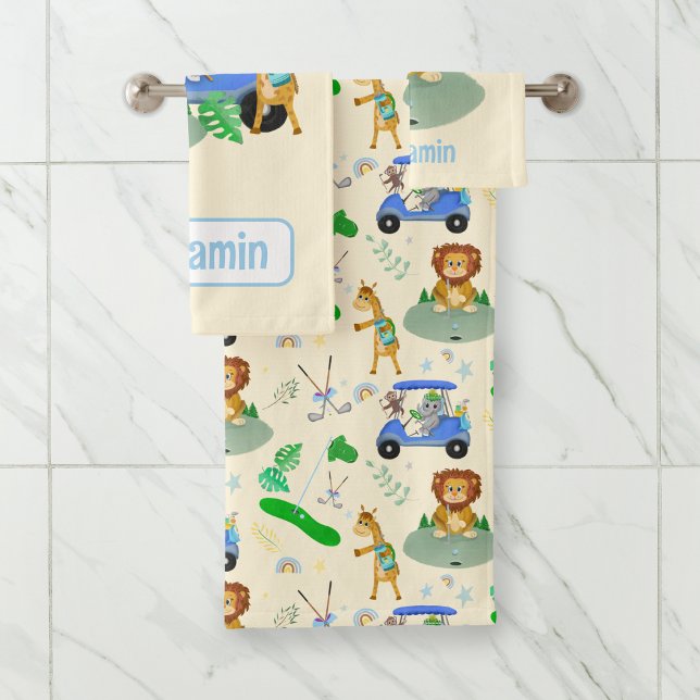 Golf Jungle Animaux Baby Personnaliser (Créateur téléchargé)