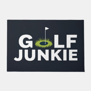 Golf Junkie Cute Cool Doormat