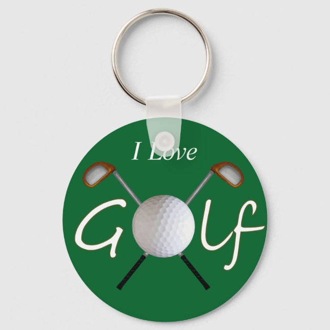 Golf Keychain (Customizable) (Front)