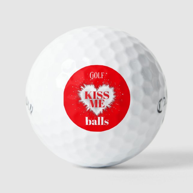 GOLF KISS ME BALLS (Front)
