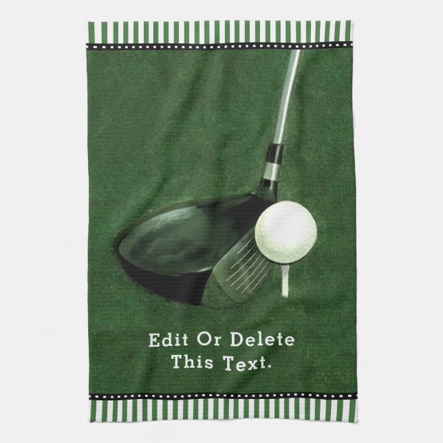 Golf Kitchen Towel (Vertical)