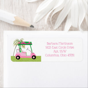 Golf Lady Theme Palm TreeReturn Adresse