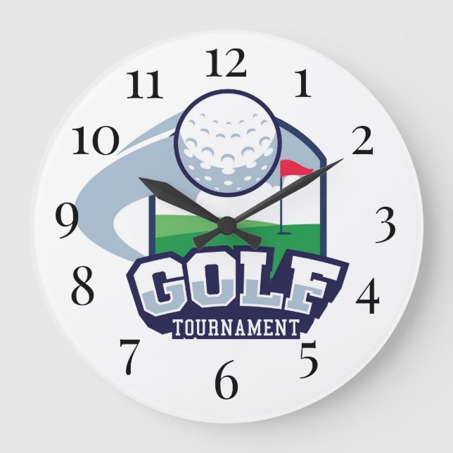Golf Large Clock (Front)