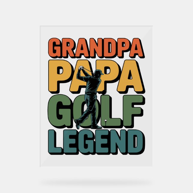 Golf Legend Grand Papa (Recto)