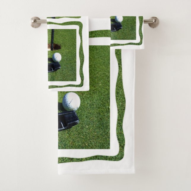 Golf Lets Make Par, Bath Towel Set (Insitu)
