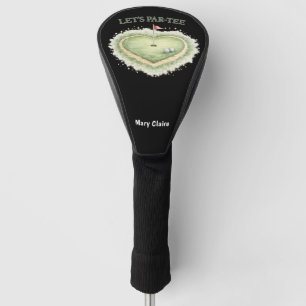Golf Let's Par Tee for Wedding Head Cover