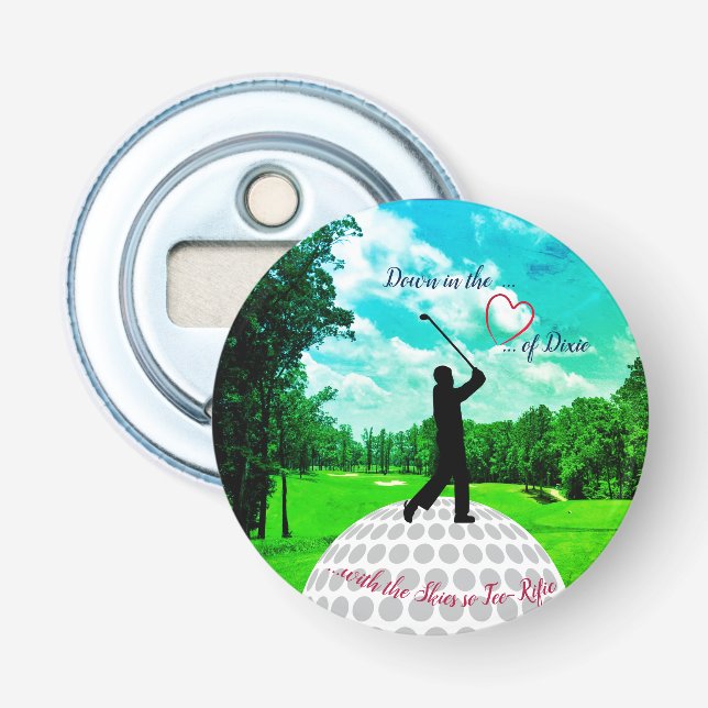 Golf Life Alabama Bottle Opener (Front)