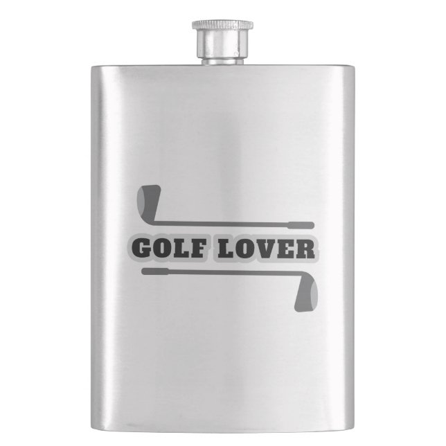 Golf lover classic flask (Front)