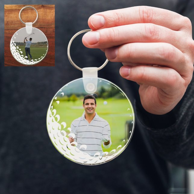 Golf Lover Create Your Own Keepsake Keychain (Creator Uploaded)