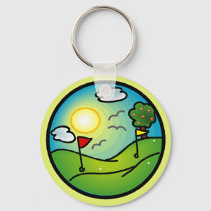 Golf Lover Keychain
