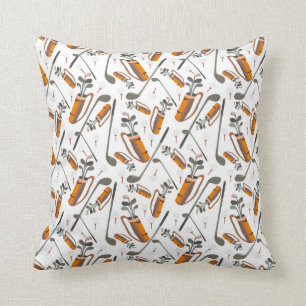 Golf Lover Throw Pillow