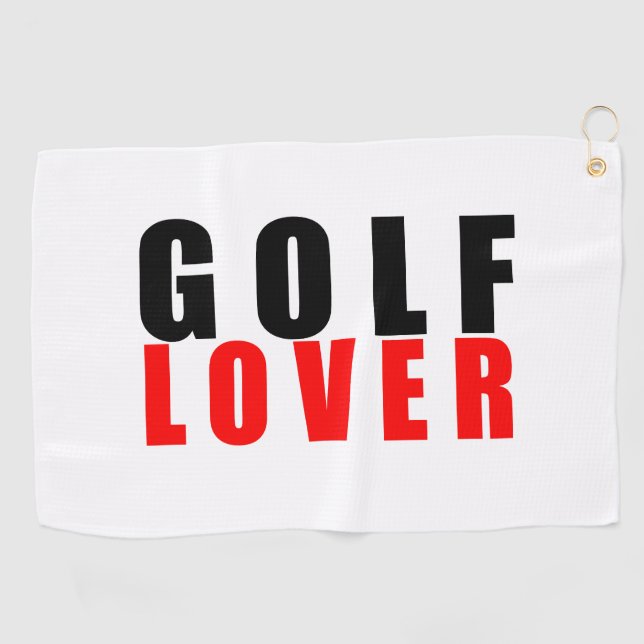 Golf lover towel (Horizontal)