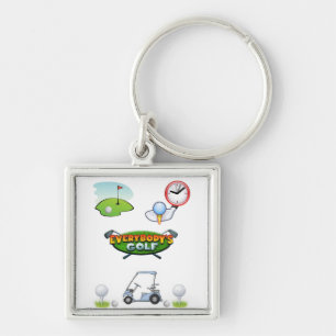 Golf lovers key chain! keychain