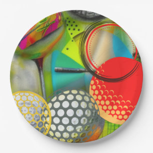 Golf Lovers Paper Plate