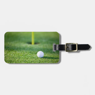 Golf luggage tag
