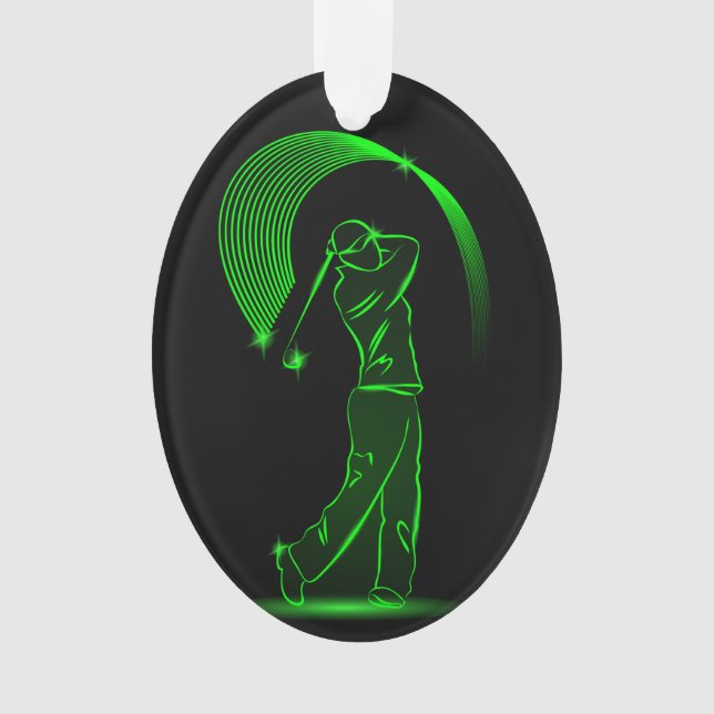 Golf Medal Ornament (Front)