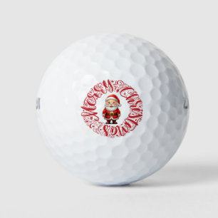 Golf Merry Christmas gift for golfer Golf Balls
