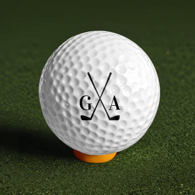 Golf modern typography initials monogram elegant  balls (Creator Uploaded)