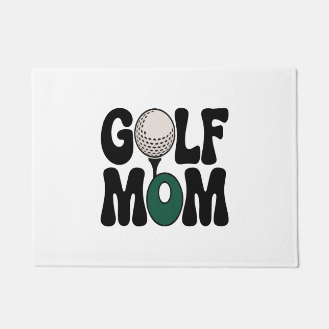 Golf Mom Doormat (Front)