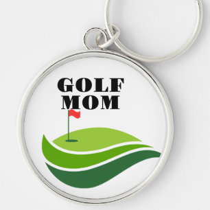 Golf Mom Keychain