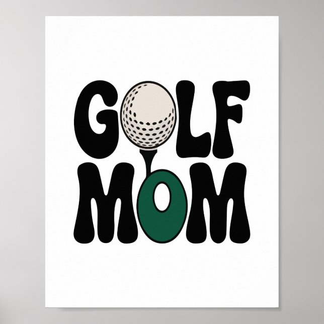 Golf Mom Poster (Front)