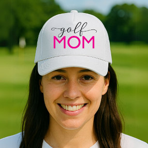 Golf Mom Sporty Trucker Hat
