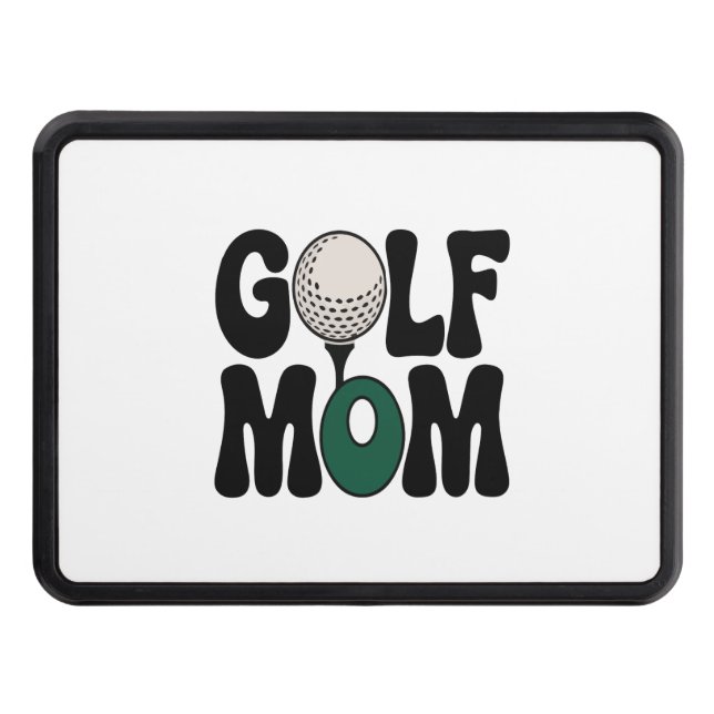 Golf Mom Trailer Hitch Cover (Front)