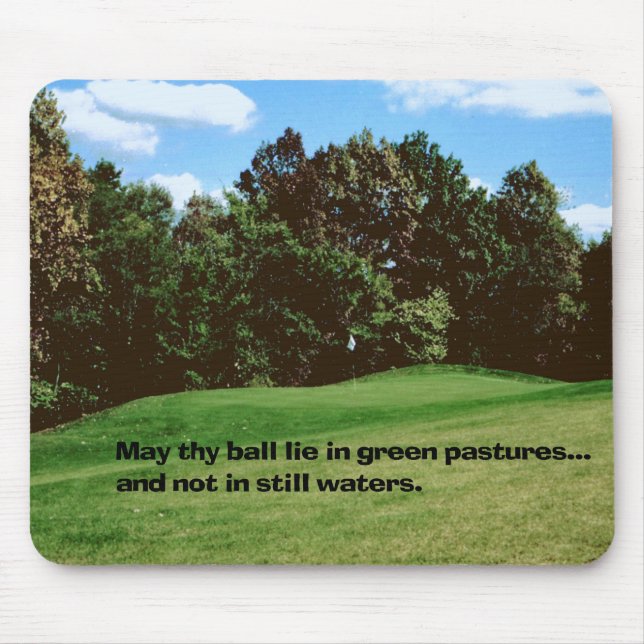 Golf Mouse Pad (Front)