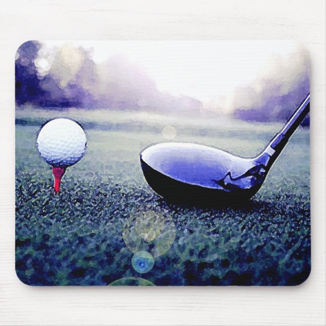Golf Mouse Pad (Front)
