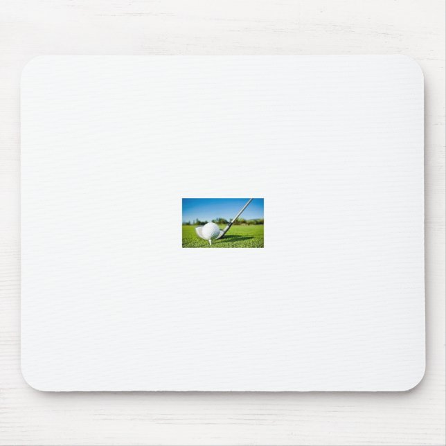 Golf, Mouse Pads, love Golf, Pads. Mouse Pad (Front)