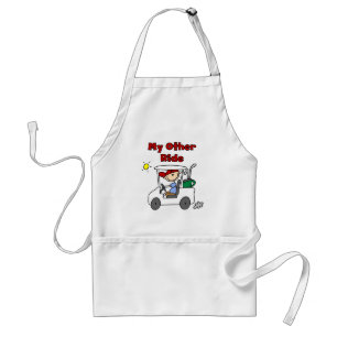 Golf My Other Ride Tshirts and Gifts Standard Apron