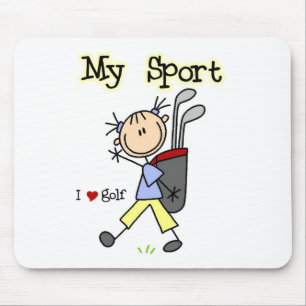 Golf My Sport Mouse Pad