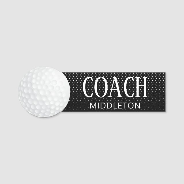 Golf Name Tag (Front)