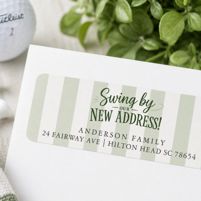 Golf New Address Labels (Creator Uploaded)